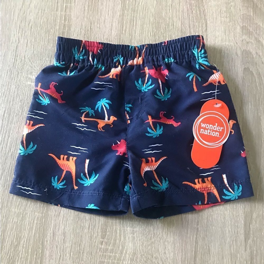 NWT … WONDER NATION “Size: 12 Months” Swim Trunks